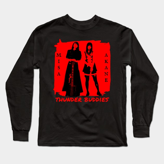 The Thunder Buddies Long Sleeve T-Shirt by Daz Art & Designs